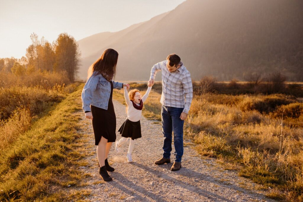 Dancing Family Photos Vancouver