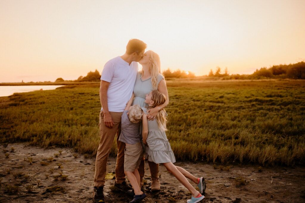 Mud Bay Park Family photos beach