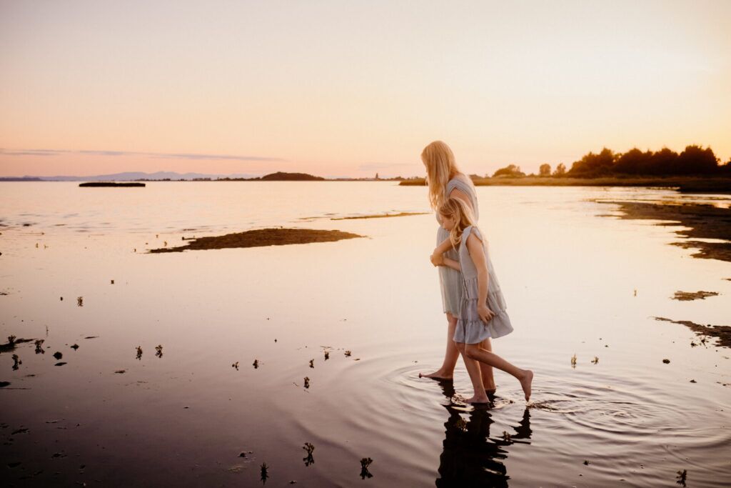 Mud Bay Park Family photos beach