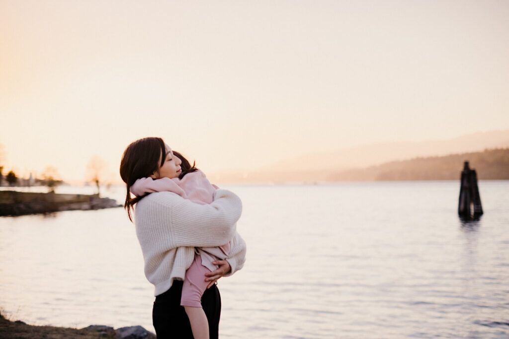 Outdoor family photo session Burnaby