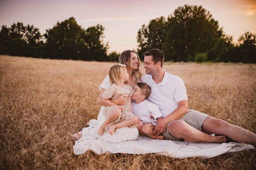 Blackie Spit Family portrait session