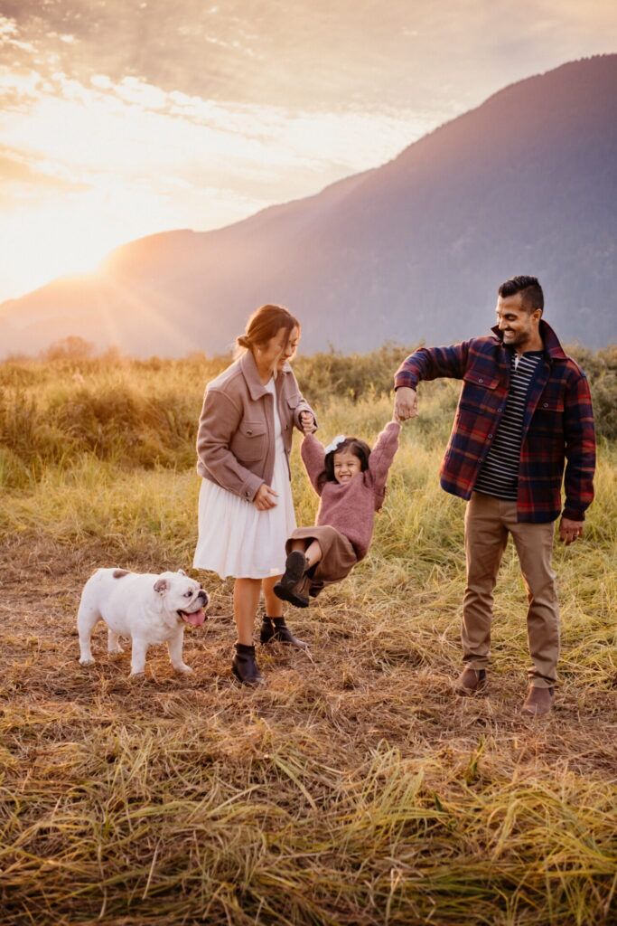 Dancing Family Photos Vancouver