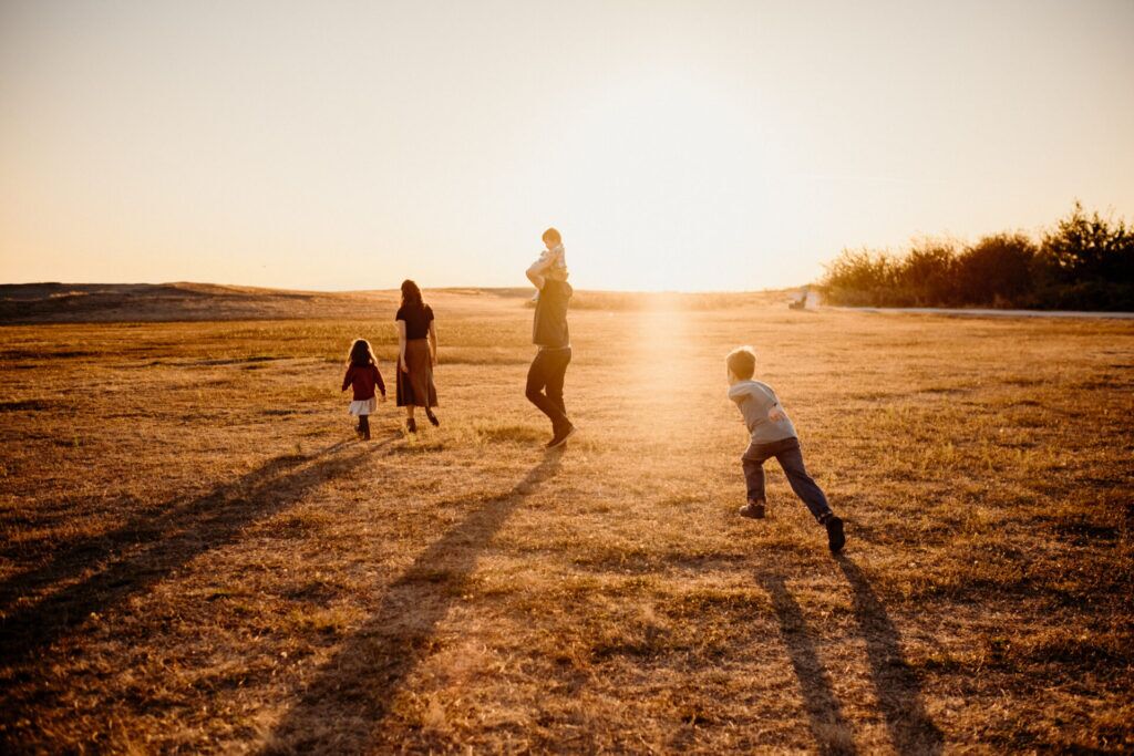 Richmond Vancouver Family Photographer sunset