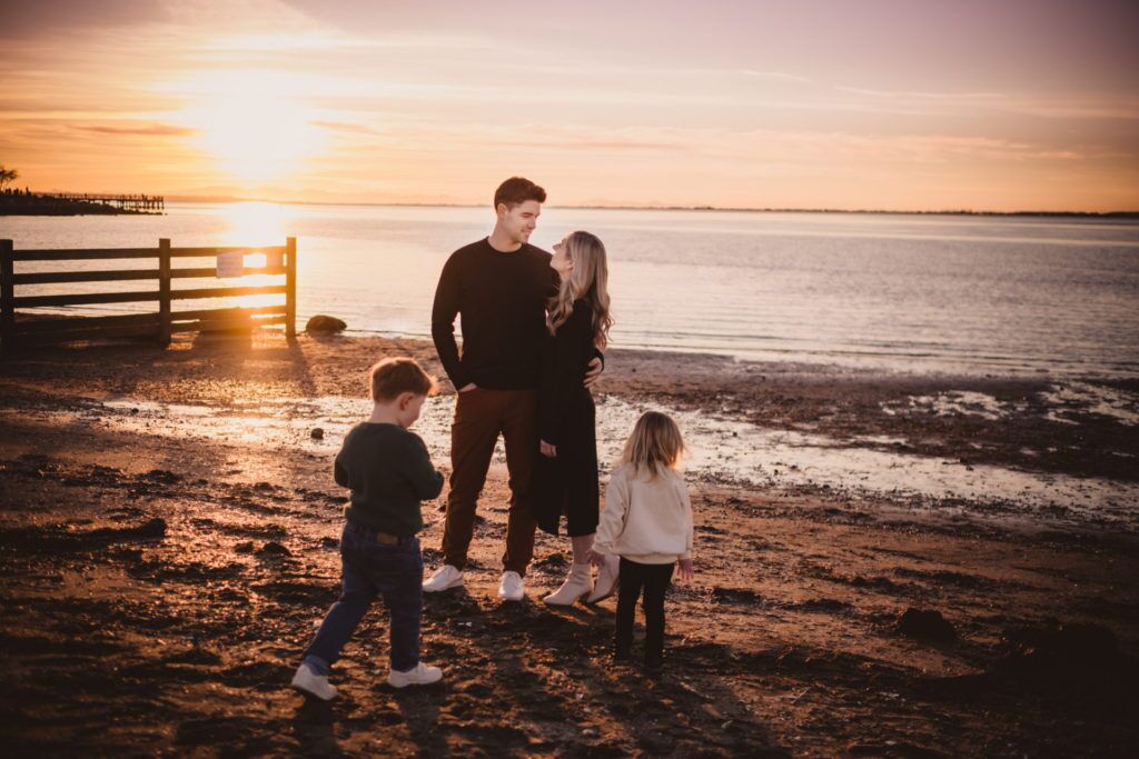 Blackie Spit Surrey Family Photo Session