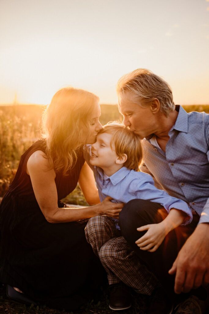 Warm family photos in Richmond B.C.