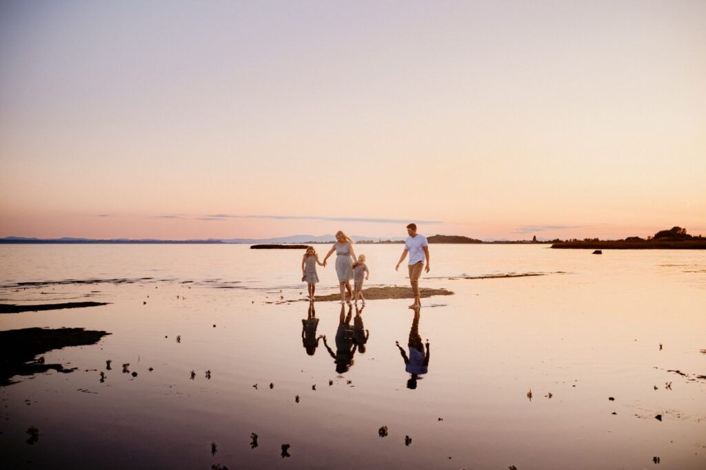 Mud Bay Park Family photos beach